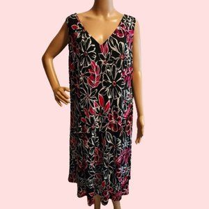 EUC Julian Taylor Floral Dress